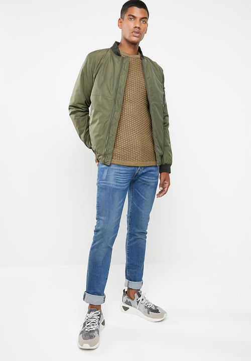 Only & Sons - Crew neck knit - khaki