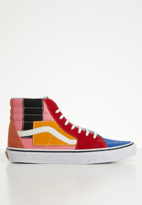 Vans - Sk8-hi - (patchwork) multi/true white