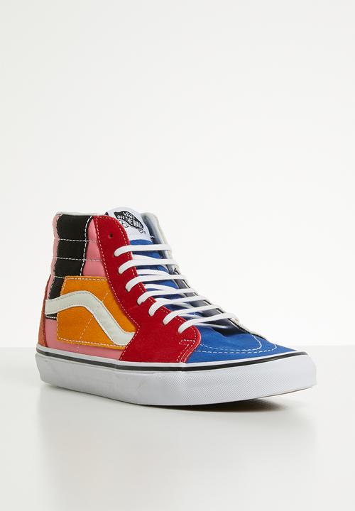 Vans - Sk8-hi - (patchwork) multi/true white
