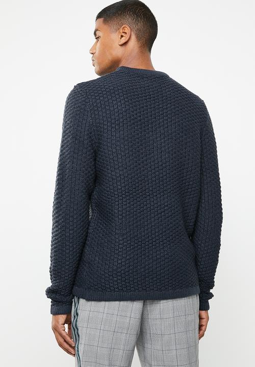 Only & Sons - Crew neck knit  - navy