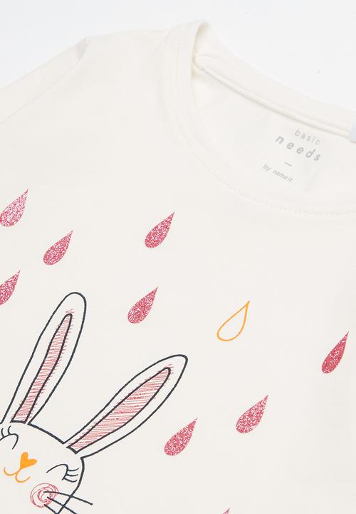 Name It - Kids girls vix ls top - white
