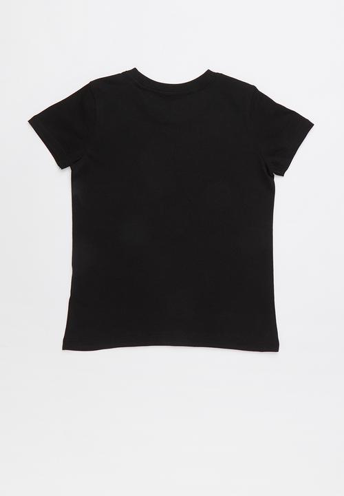 GUESS - Short sleeve guess motor tee - black & white