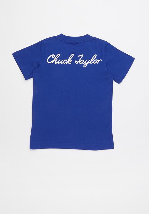 Converse - Converse Chuck Taylor script tee - blue