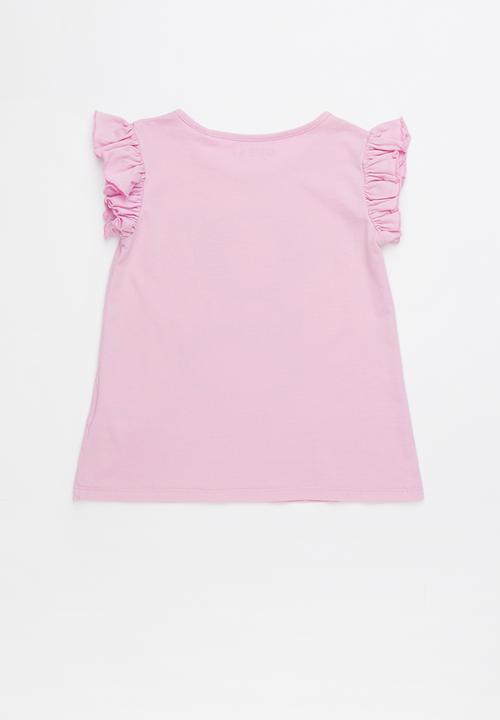 GUESS - Short sleeve guess tank tee - purple
