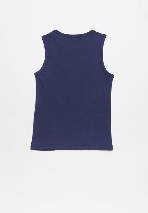 Pop Candy - Printed vest - blue
