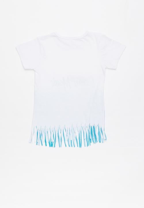 Pop Candy - Printed tee - white