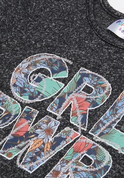 Pop Candy - Printed short sleeve tee - black