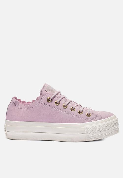 chuck taylor all star lift sneaker rose gold