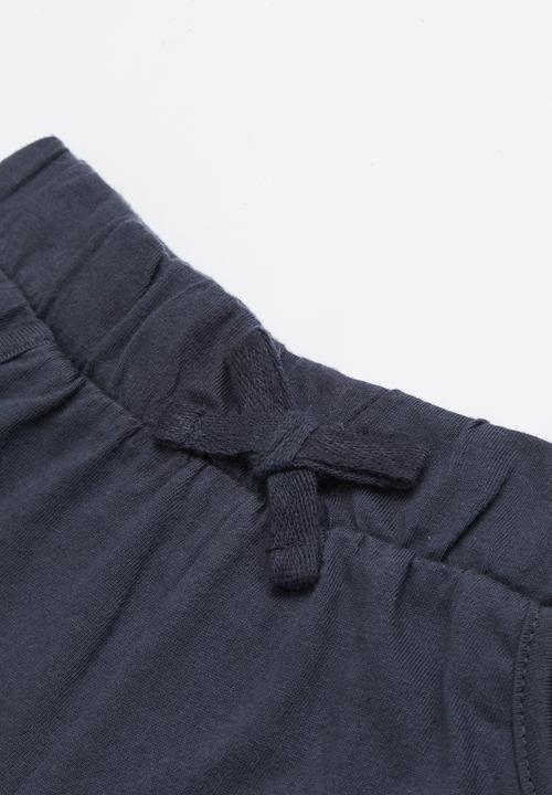 Pop Candy - Elasticated shorts - navy