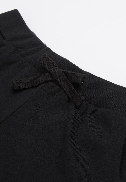 Pop Candy - Elasticated shorts - black