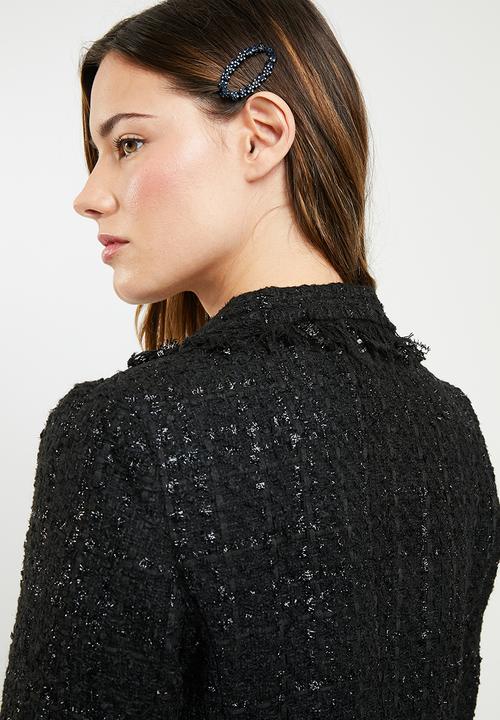 Vero Moda - Sparkle jacket - black