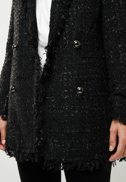 Vero Moda - Sparkle jacket - black