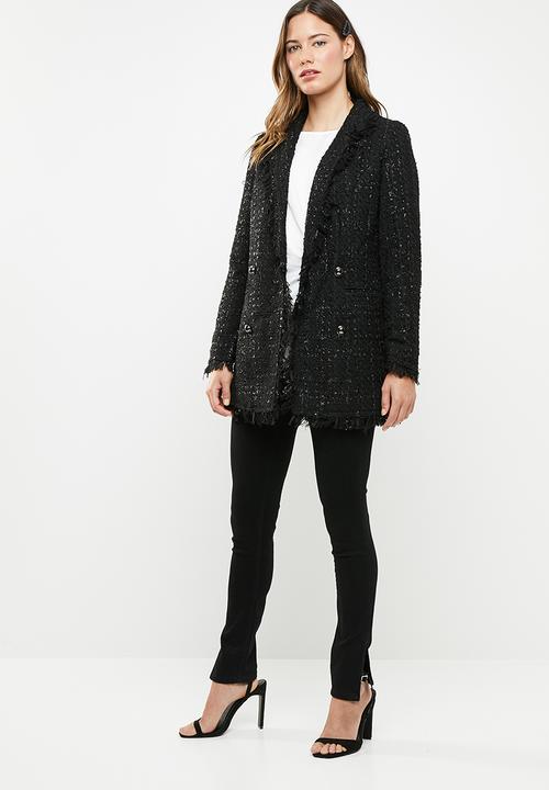 Vero Moda - Sparkle jacket - black