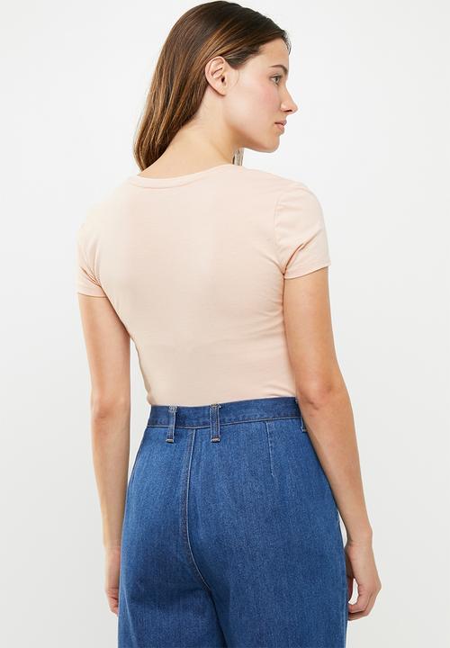 GUESS - Short sleeve g tri T-shirt - pink 