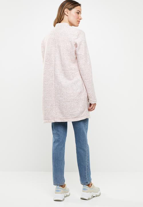ONLY - Once longline tailored blazer - pink
