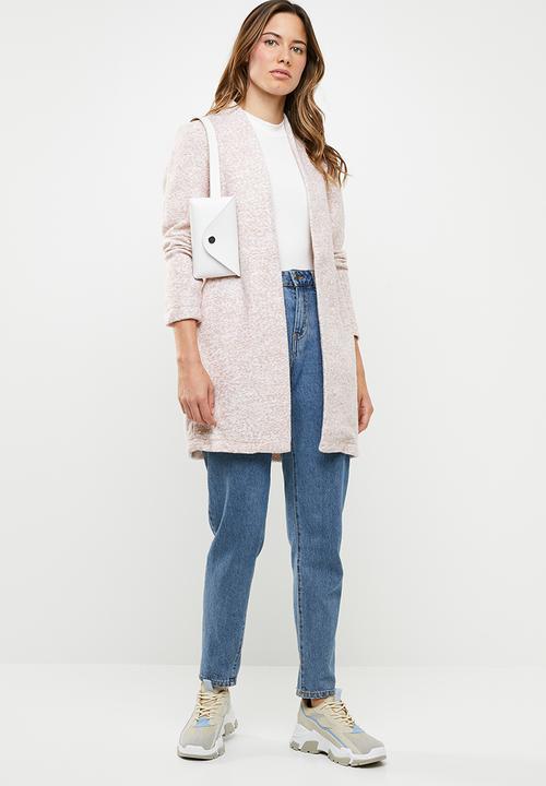 ONLY - Once longline tailored blazer - pink