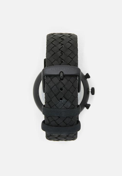 Kapten & Son - Chrono-Black Midnight Woven