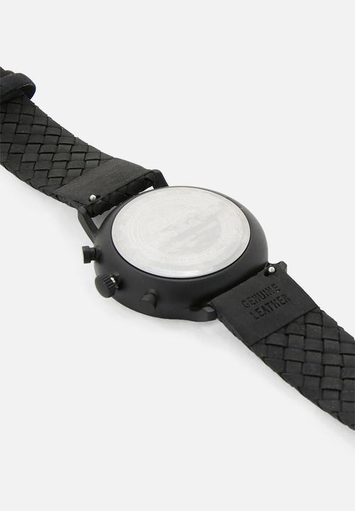Kapten & Son - Chrono-Black Midnight Woven