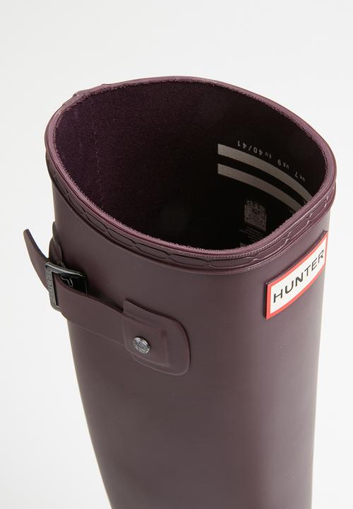 Hunter - Original refined matte - oxblood