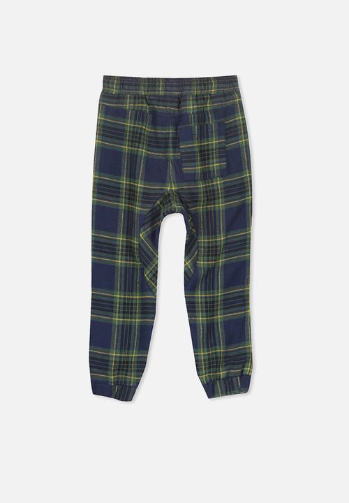 Cotton On - Alfi jogger check pant - multi