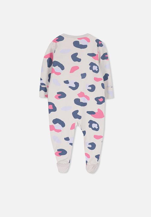 Cotton On - Mini zip through romper - multi