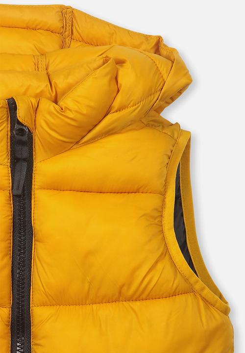 Cotton On - Billie puffer vest - yellow