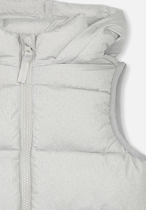 Cotton On - Billie puffer vest - grey