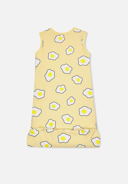 Cotton On - The winter bundler - yellow & white