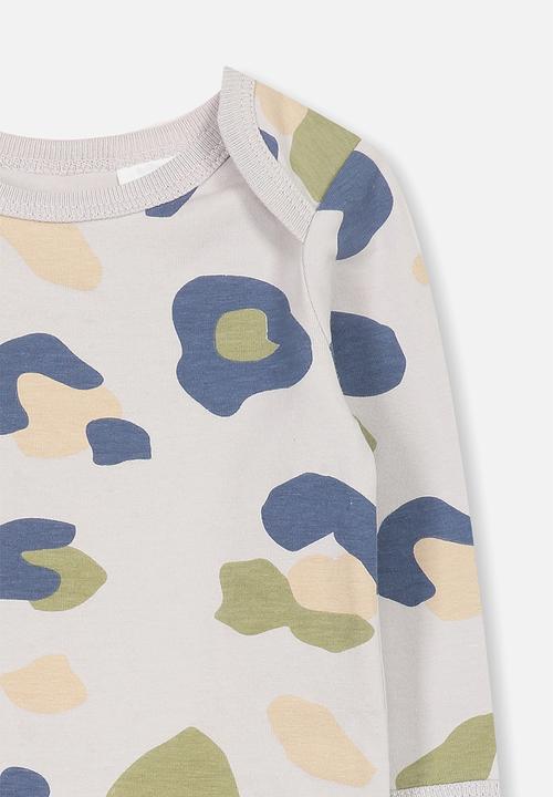 Cotton On - Mini long sleeve bubby - multi
