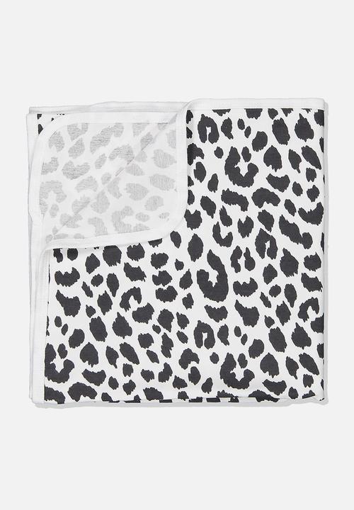 Cotton On - The baby blanket - white & black