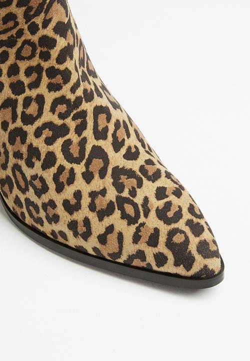Vero Moda - Saga leather ankle boot - brown