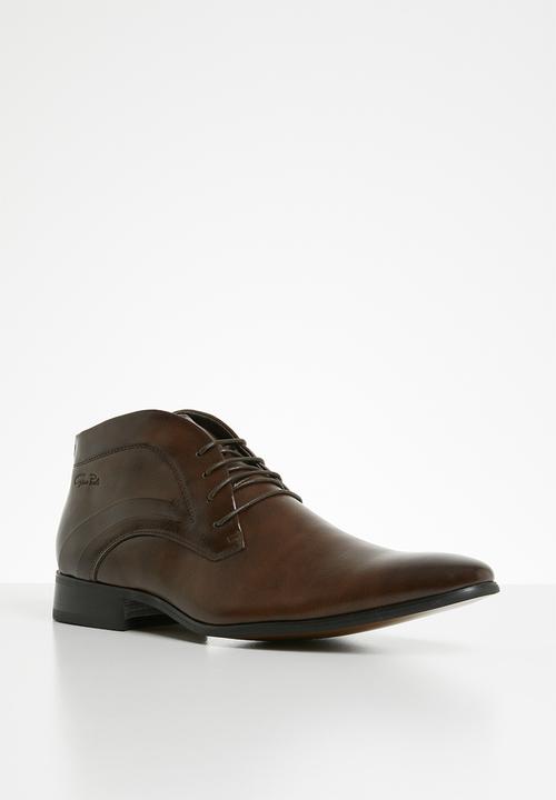Gino Paoli - James formal lace-up boots - brown