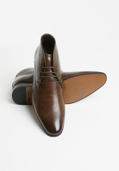 Gino Paoli - James formal lace-up boots - brown