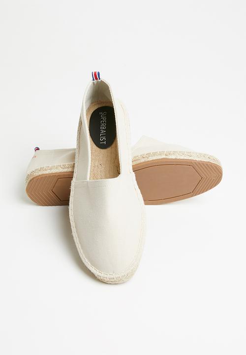 Superbalist - Men's espadrille slip on - canvas  - sand