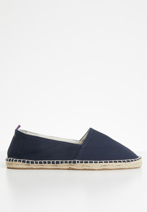 Superbalist - Men's espadrille slip on - canvas - navy