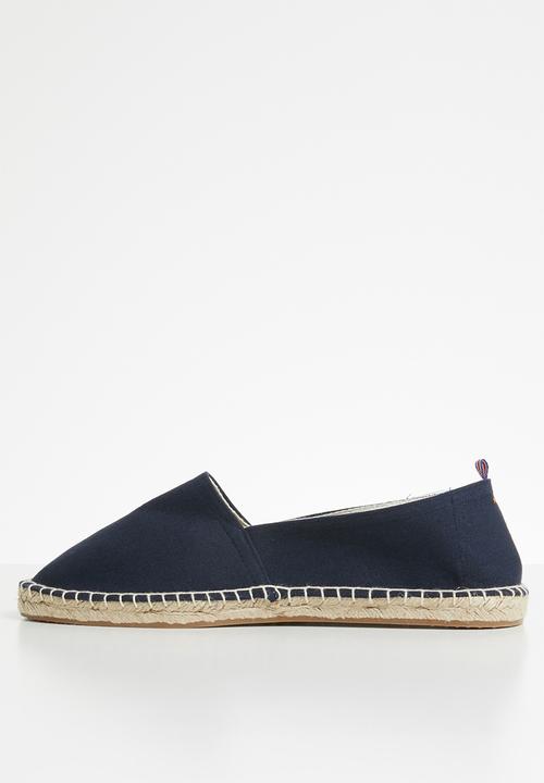 Superbalist - Men's espadrille slip on - canvas - navy