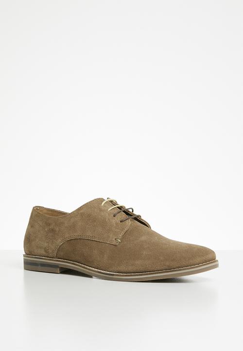 Superbalist - Willen suede formal shoe - stone 