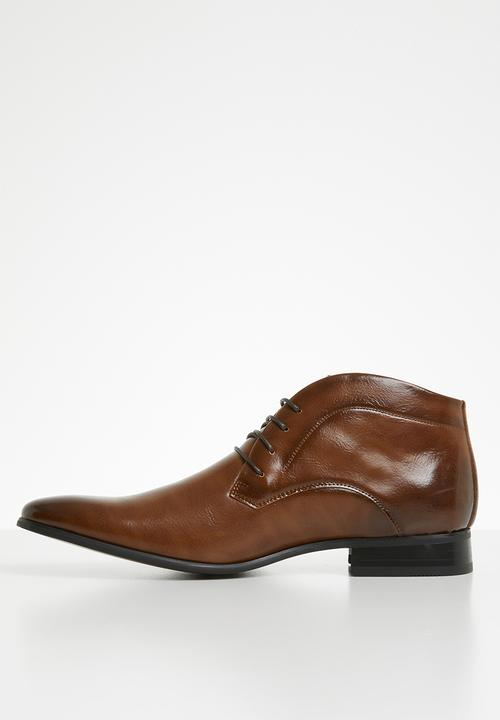 Gino Paoli - James formal lace-ups boots - tan