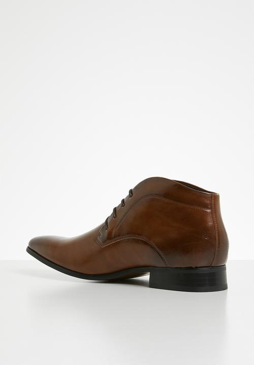 Gino Paoli - James formal lace-ups boots - tan