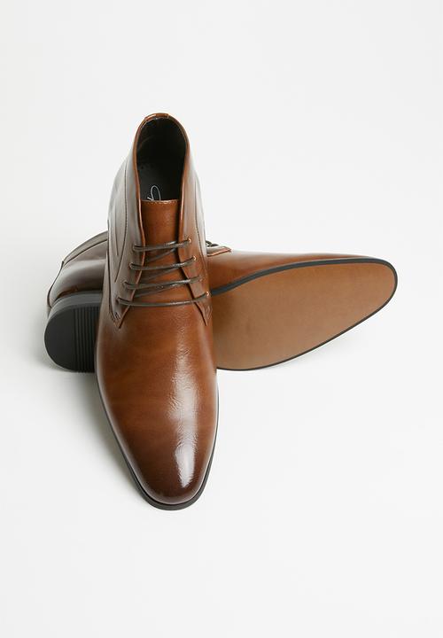 Gino Paoli - James formal lace-ups boots - tan