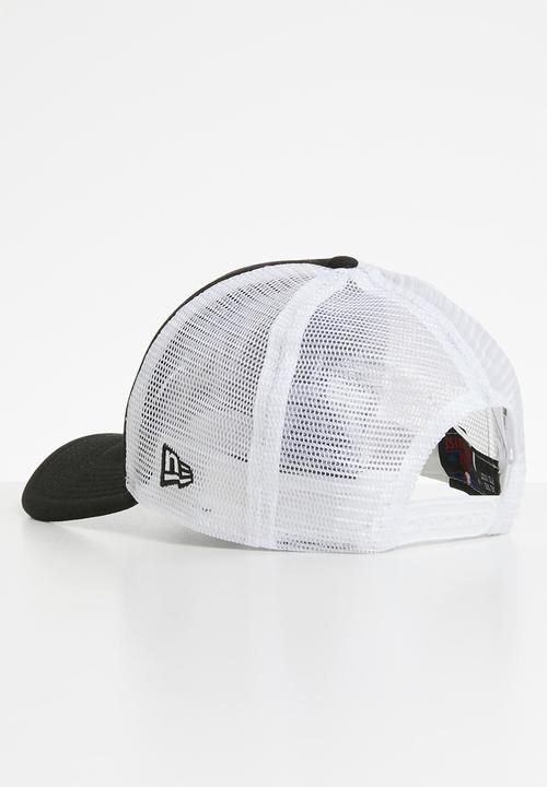 New Era - Trucker clean los angeles dodgers - black and white