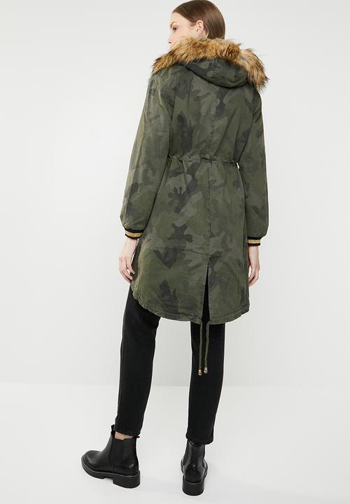 Revenge - Camo coat - khaki