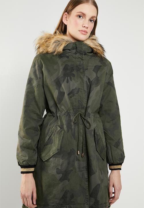 Revenge - Camo coat - khaki