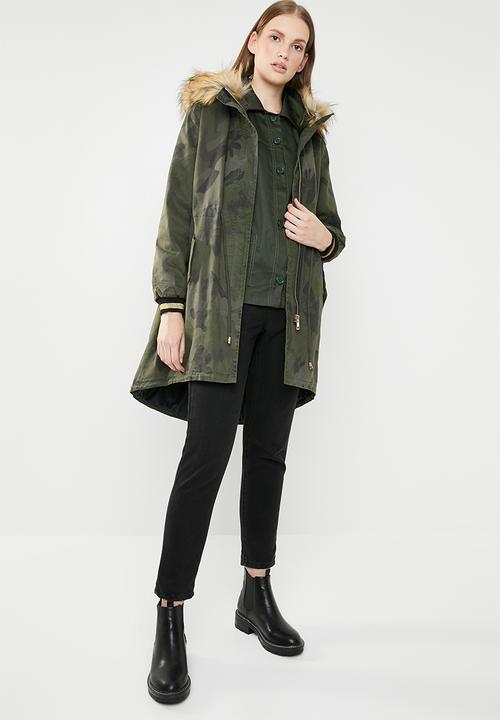 Revenge - Camo coat - khaki