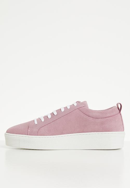 Vero Moda - Hella suede sneaker - pink