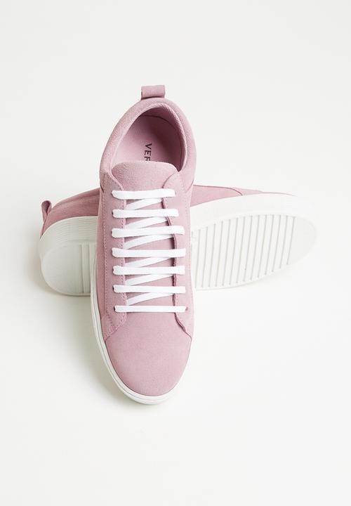 Vero Moda - Hella suede sneaker - pink