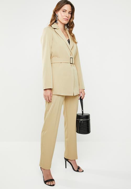 STYLE REPUBLIC - Structured wide leg trouser - neutral