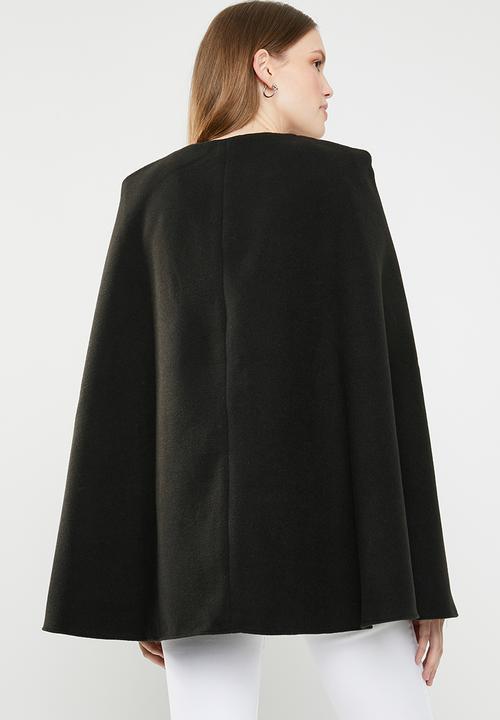 STYLE REPUBLIC - Melton cape - black