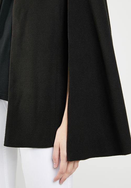 STYLE REPUBLIC - Melton cape - black