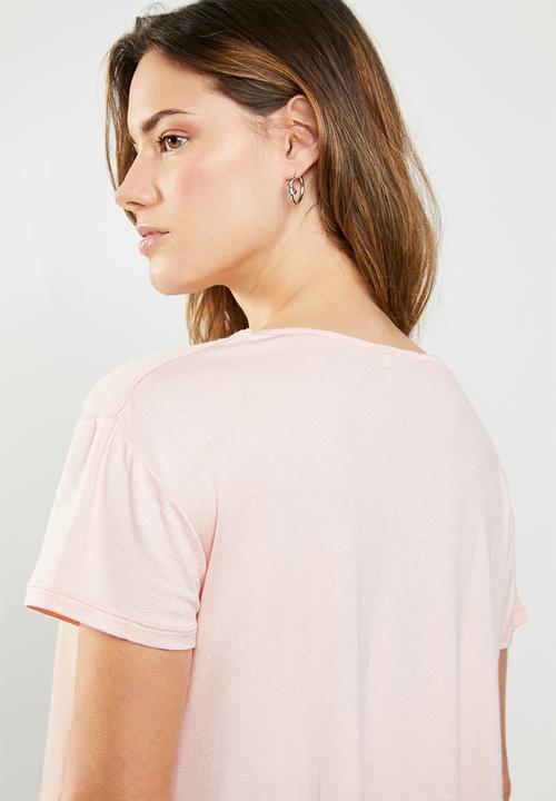 Cotton On - Madeline chop tee - pink